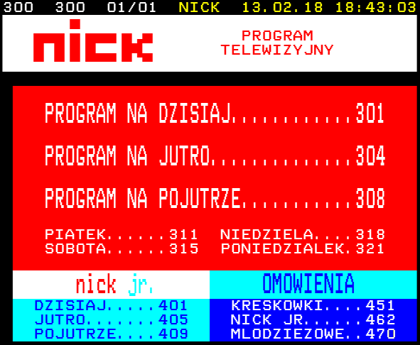 Nick program