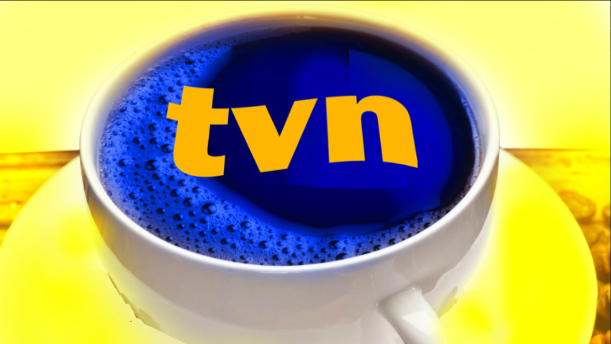 TVN ident filiżanka kawy